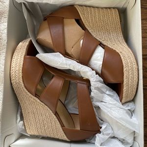 Size 7 brand new Michael kors wedges